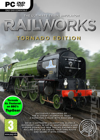 Railworks: Tornado Edition - PC Cover & Box Art