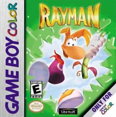 Rayman - Game Boy Color Cover & Box Art