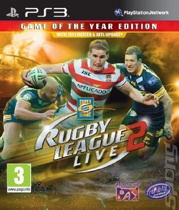 Rugby League Live 2: Game of the Year Edition - PS3 Cover & Box Art
