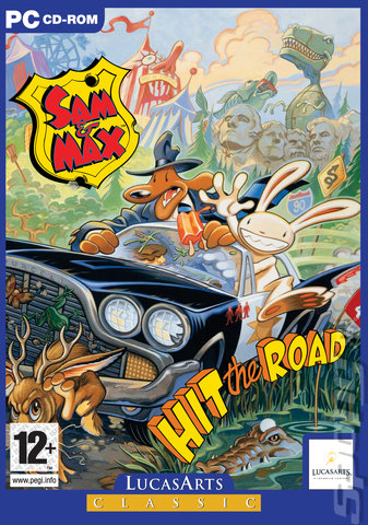 Sam and Max Hit the Road - PC Cover & Box Art
