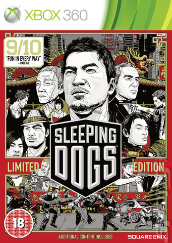 Sleeping Dogs - Xbox 360 Cover & Box Art