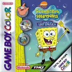 SpongeBob SquarePants: SuperSponge - Game Boy Color Cover & Box Art