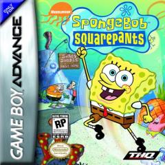 SpongeBob SquarePants: SuperSponge - GBA Cover & Box Art