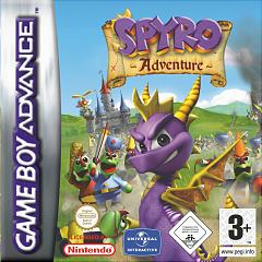 Spyro Adventure - GBA Cover & Box Art