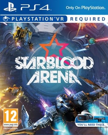 Starblood Arena - PS4 Cover & Box Art