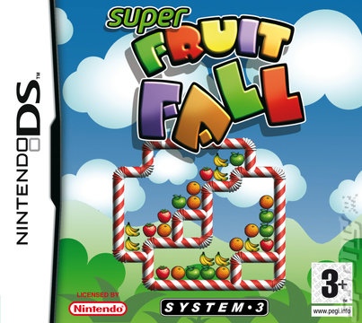 Super Fruitfall - DS/DSi Cover & Box Art