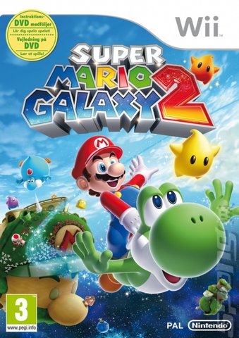 Super Mario Galaxy 2 - Wii Cover & Box Art