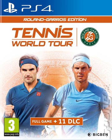 Tennis World Tour: Roland-Garros Edition - PS4 Cover & Box Art