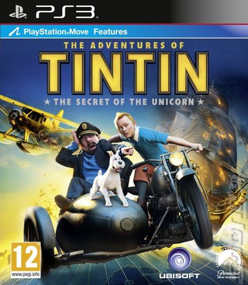 The Adventures Of Tintin: The Secret of the Unicorn The Game - PS3 Cover & Box Art
