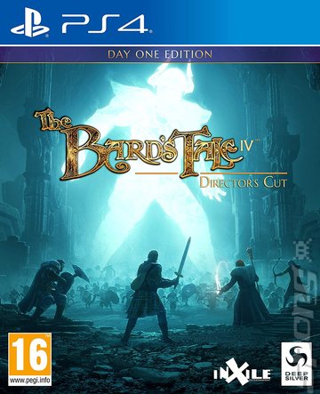 The Bard's Tale IV: Director�s Cut - PS4 Cover & Box Art