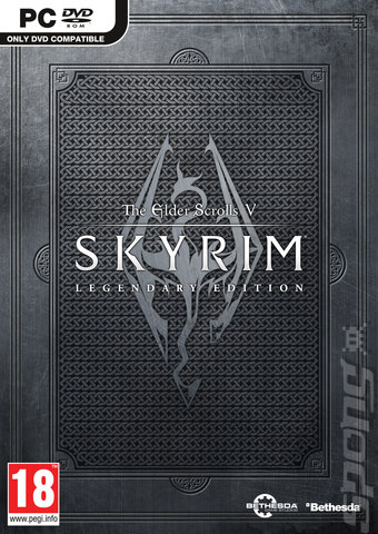 The Elder Scrolls V: Skyrim: Legendary Edition - PC Cover & Box Art