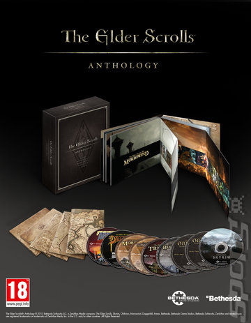 The Elder Scrolls Anthology - PC Cover & Box Art