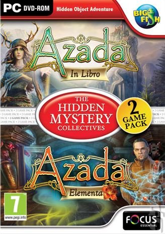 The Hidden Mystery Collectives: Azada: In Libro and Azada: Elementa - PC Cover & Box Art