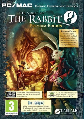 The Night of the Rabbit - PC Cover & Box Art