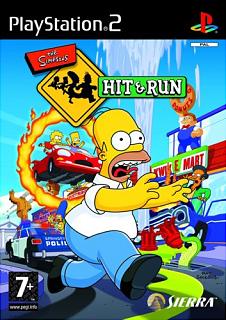 The Simpsons: Hit and Run - PS2 Cover & Box Art