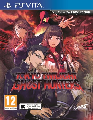 Tokyo Twilight Ghost Hunters - PSVita Cover & Box Art