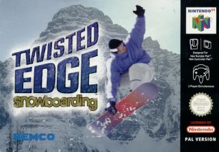 Twisted Edge Snowboarding - N64 Cover & Box Art