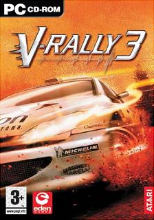 V-Rally 3 - PC Cover & Box Art