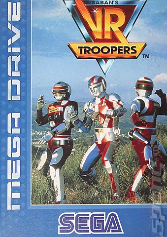 VR Troopers - Sega Megadrive Cover & Box Art
