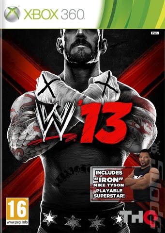 WWE '13 - Xbox 360 Cover & Box Art