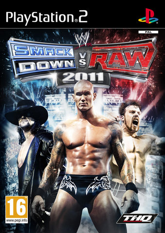 WWE Smackdown vs Raw 2011 - PS2 Cover & Box Art