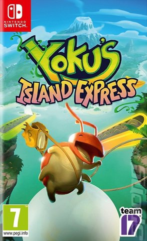 Yoku's Island Express - Switch Cover & Box Art