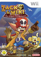 Zack & Wiki: Quest for Barbaros' Treasure - Wii Cover & Box Art