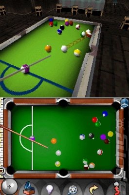 Actua Pool - DS/DSi Screen
