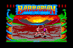 Barbarian: The Ultimate Warrior - C64 Screen