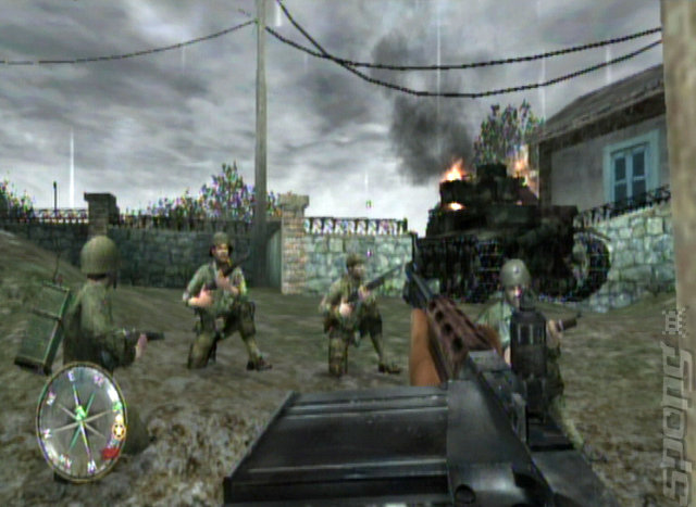 call of duty 3 wii. Call of Duty 3 (Wii) Screen