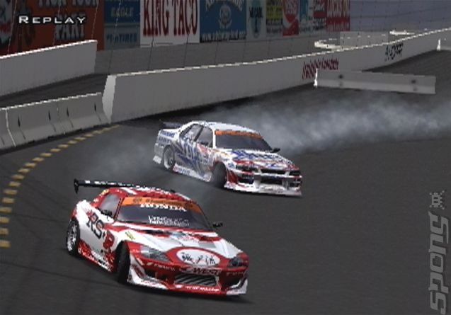 D1 Professional Drift Grand Prix Series - PS2 Screen