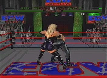 ECW Anarchy Rulz - PlayStation Screen