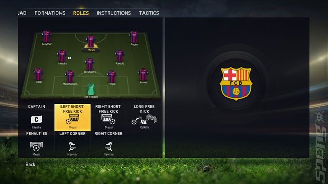 FIFA 15 - PS4 Screen