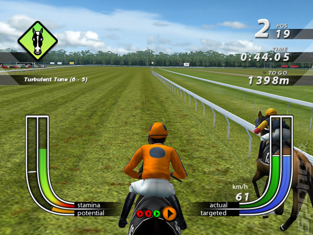 Frankie Dettori Racing - PS2 Screen