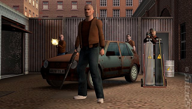 Gangs of London - PSP Screen
