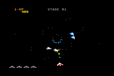 Gyruss - C64 Screen