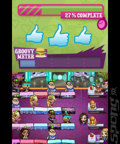 iCarly: Groovy Foodie!  - DS/DSi Screen