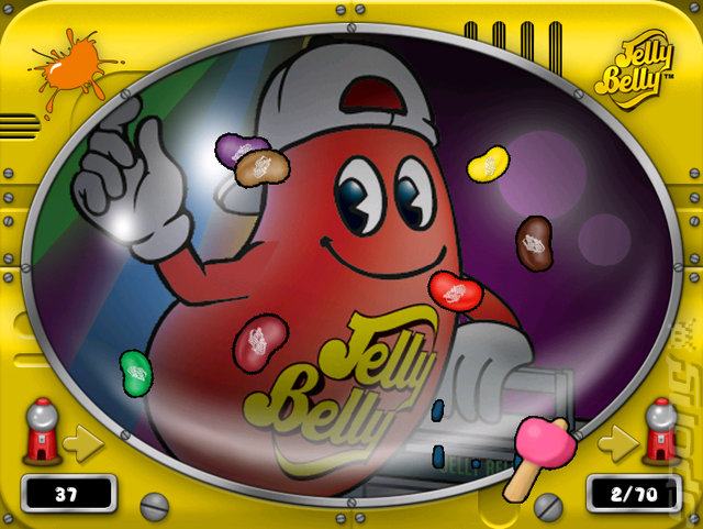 Jelly Belly: Ballistic Beans - Wii Screen