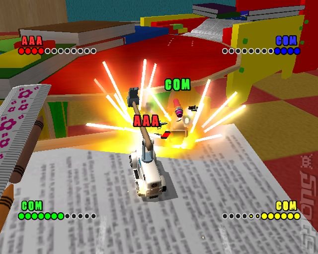Micro Machines V4 (PS2) Editorial image