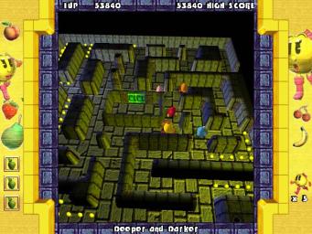 Ms. Pac-Man: Quest for the Golden Maze - PC Screen