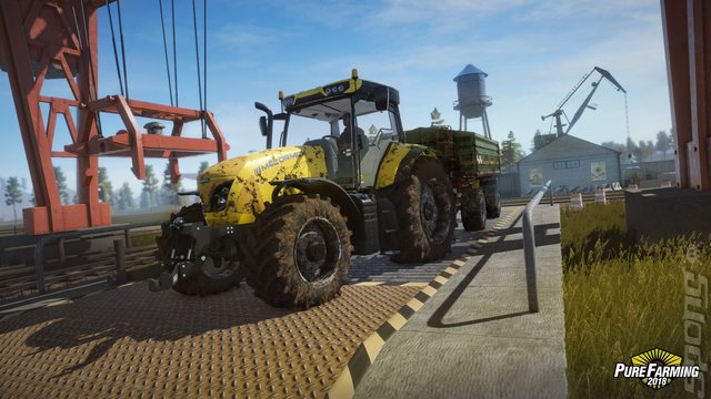 Pure Farming 2018 - PS4 Screen