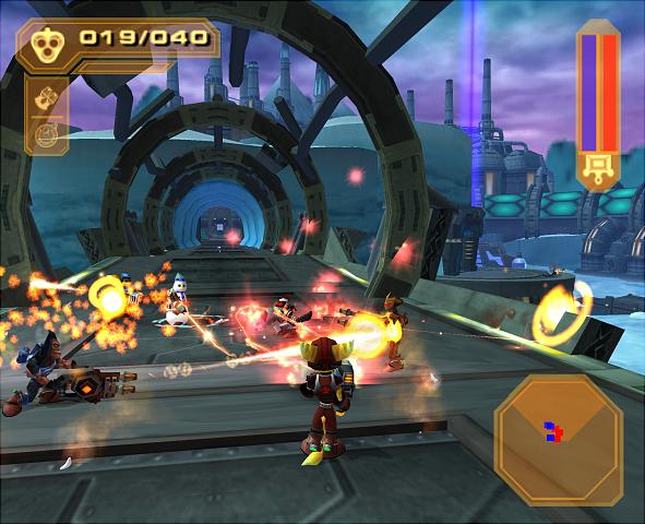 Ratchet and Clank: Up Your Arsenal - PS2 Screen