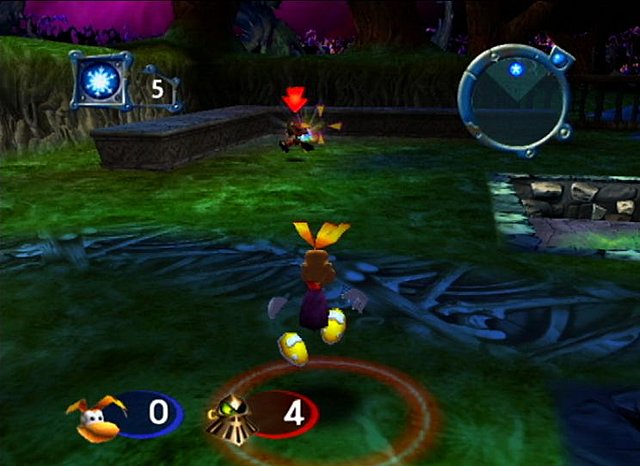 Rayman 10th Anniversary - PS2 Screen