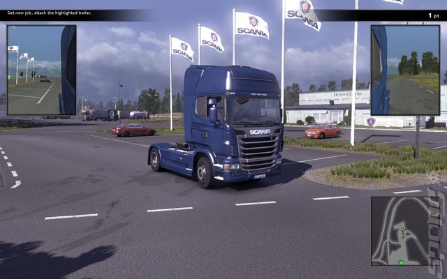 Scania: Truck Driving Simulator: The Game - PC Screen