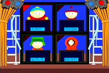 South Park: Chef�s Luv Shack  - Dreamcast Screen