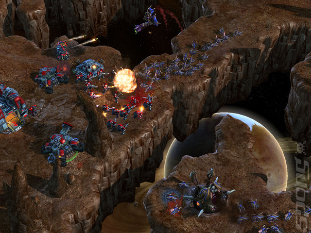 Starcraft II: Wings of Liberty - PC Screen