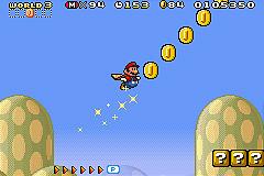Super Mario Advance 4: Super Mario Bros. 3 - GBA Screen