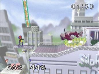 Super Smash Brothers - N64 Screen