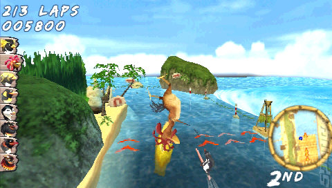 Surf's Up - PSP Screen