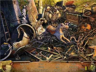 The Blackwood Mansion Mystery: Dark Ritual - PC Screen
